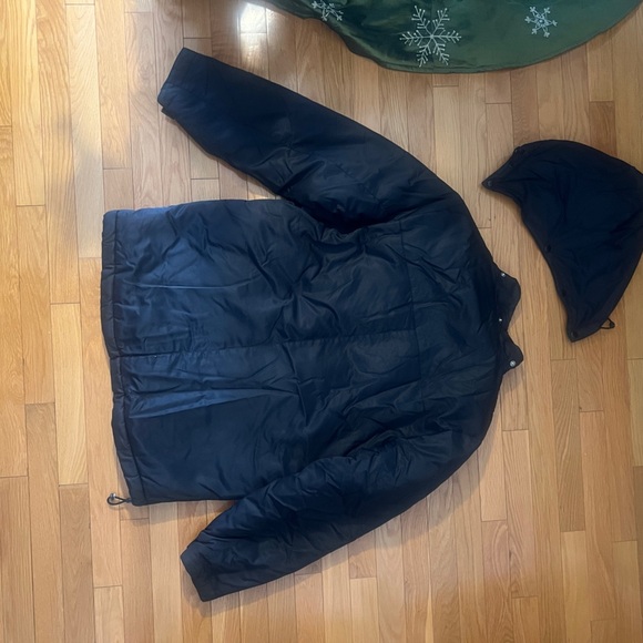 Vintage Black Nike Good used condition men jacket size M, oversized - Picture 3 of 3